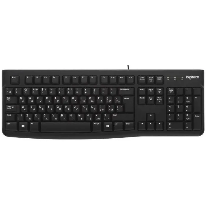 Klaviatura LOGITECH Keyboard K120 for Business – EMEA – Russian layout (920-002522)