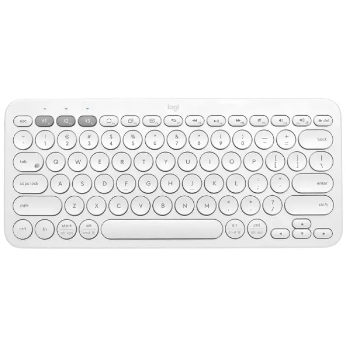 Klaviatura LOGITECH Bluetooth Keyboard K380 Multi-Device- Rus – OFFWHITE (920-009589)