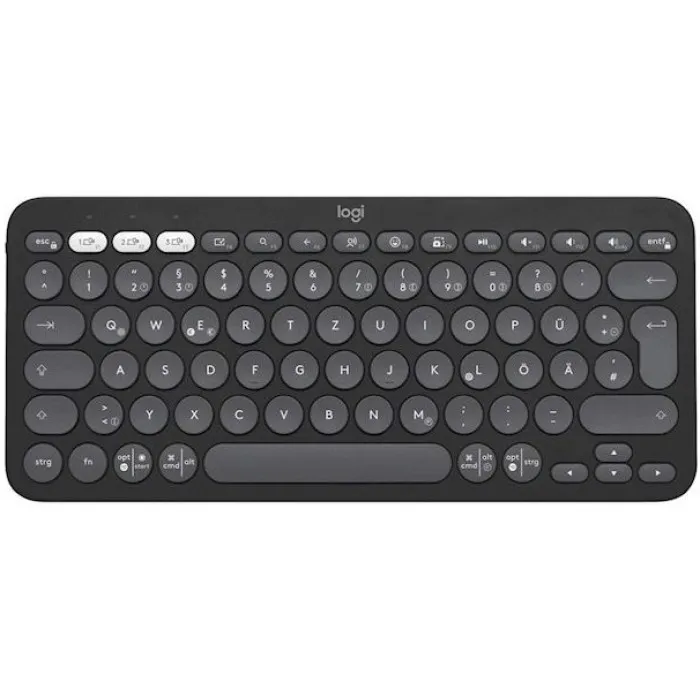 Klaviatura LOGITECH Pebble Keys 2 K380s – TONAL GRAPHITE – US INT’L – BT – INTNL-973 – UNIVERSAL (920-011851)