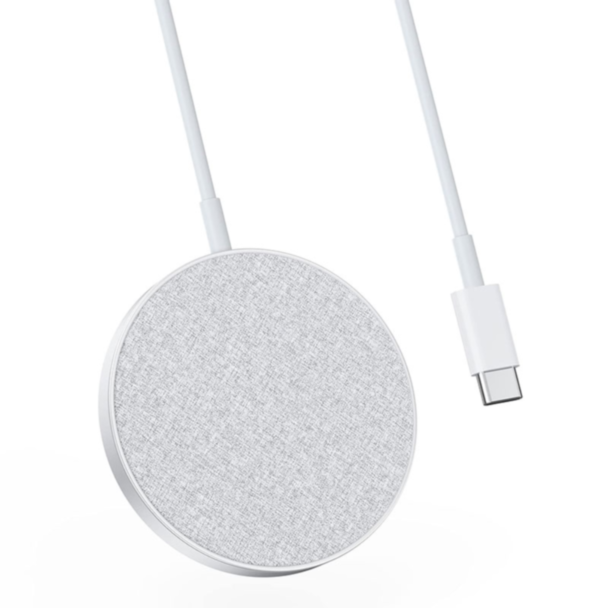 Enerji yığma cihazı Anker PowerWave Magnetic Pad silver (A2566H41)