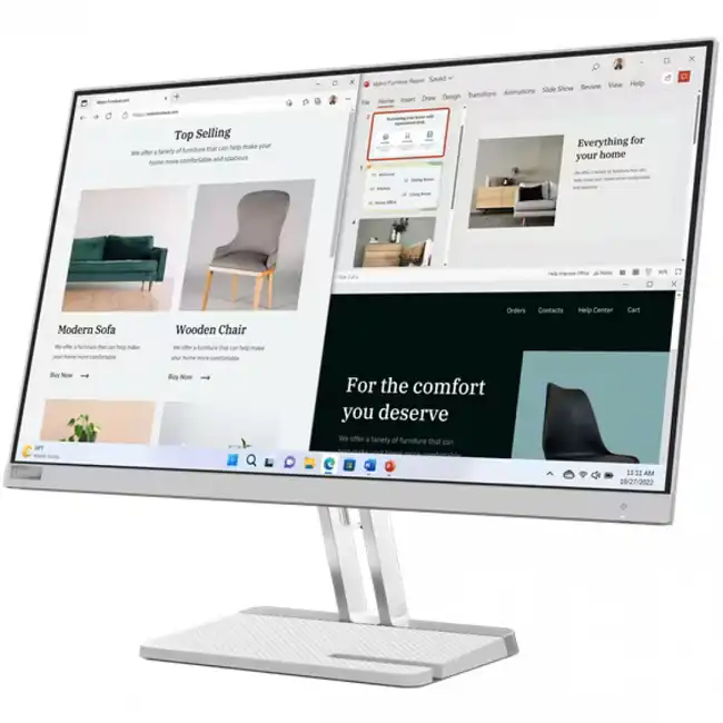 Monitor Lenovo L27e-40 (67ACKAC4EU) — изображение 3