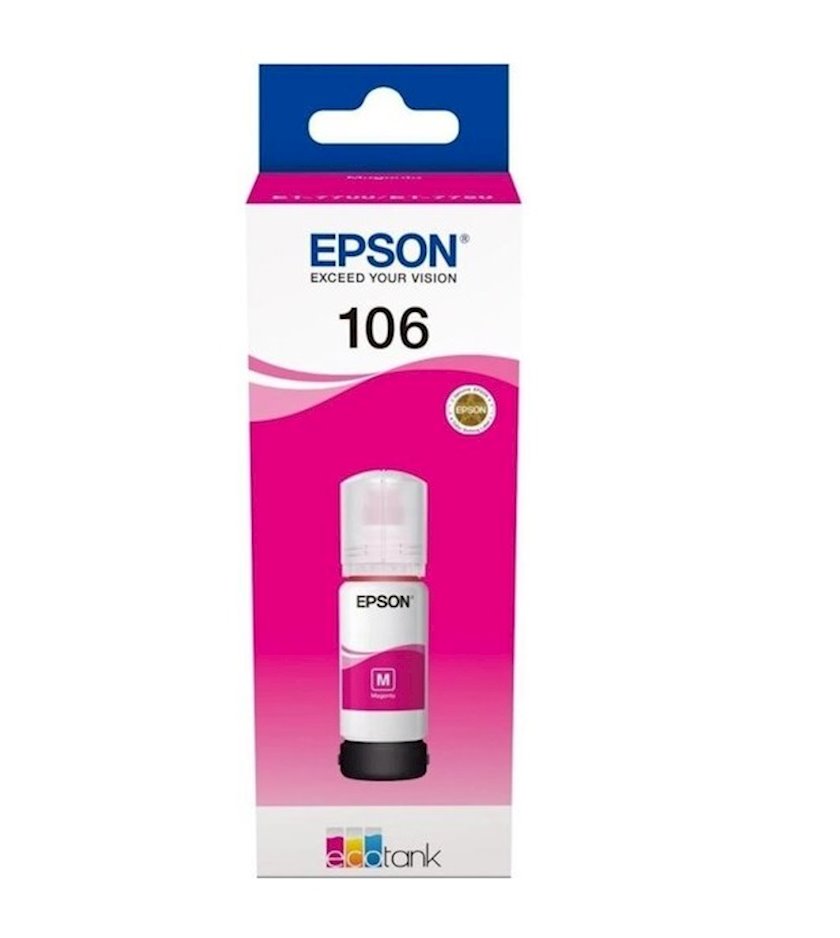 Mürəkkəb Epson 106 EcoTank MA Ink Bottle (C13T00R340)