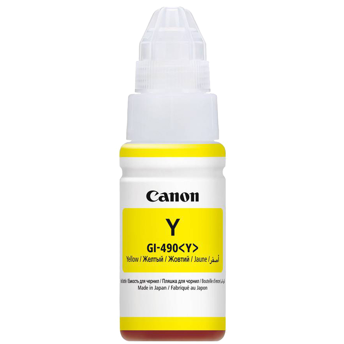 Mürəkkəb Canon INK Bottle GI-490 Y (0666C001)