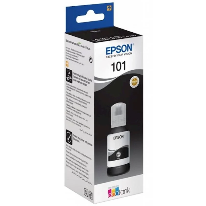 Mürəkkəb Epson EcoTank BK Ink Bottle (C13T03V14A)