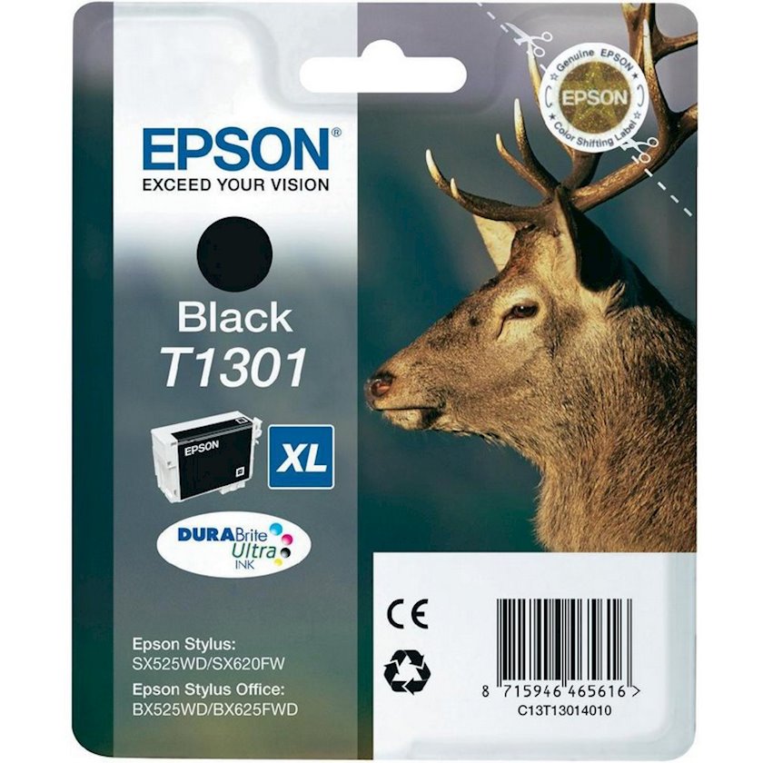 Kartric Epson T1301 I/C Black (C13T13014012)