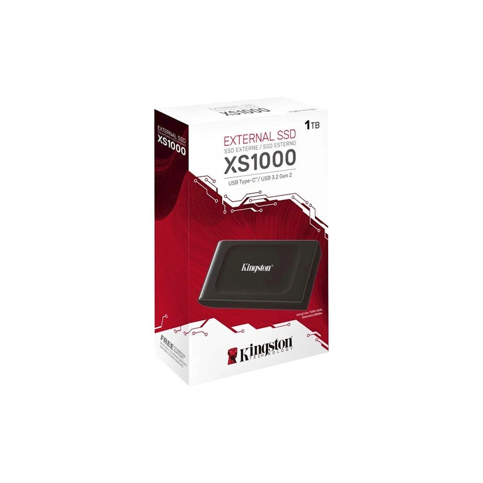 SSD Kingston 1000GB External XS1000 (SXS1000/1000G)