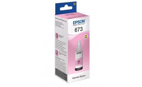 Mürəkkəb L800 Light Magenta ink bottle (C13T67364A)