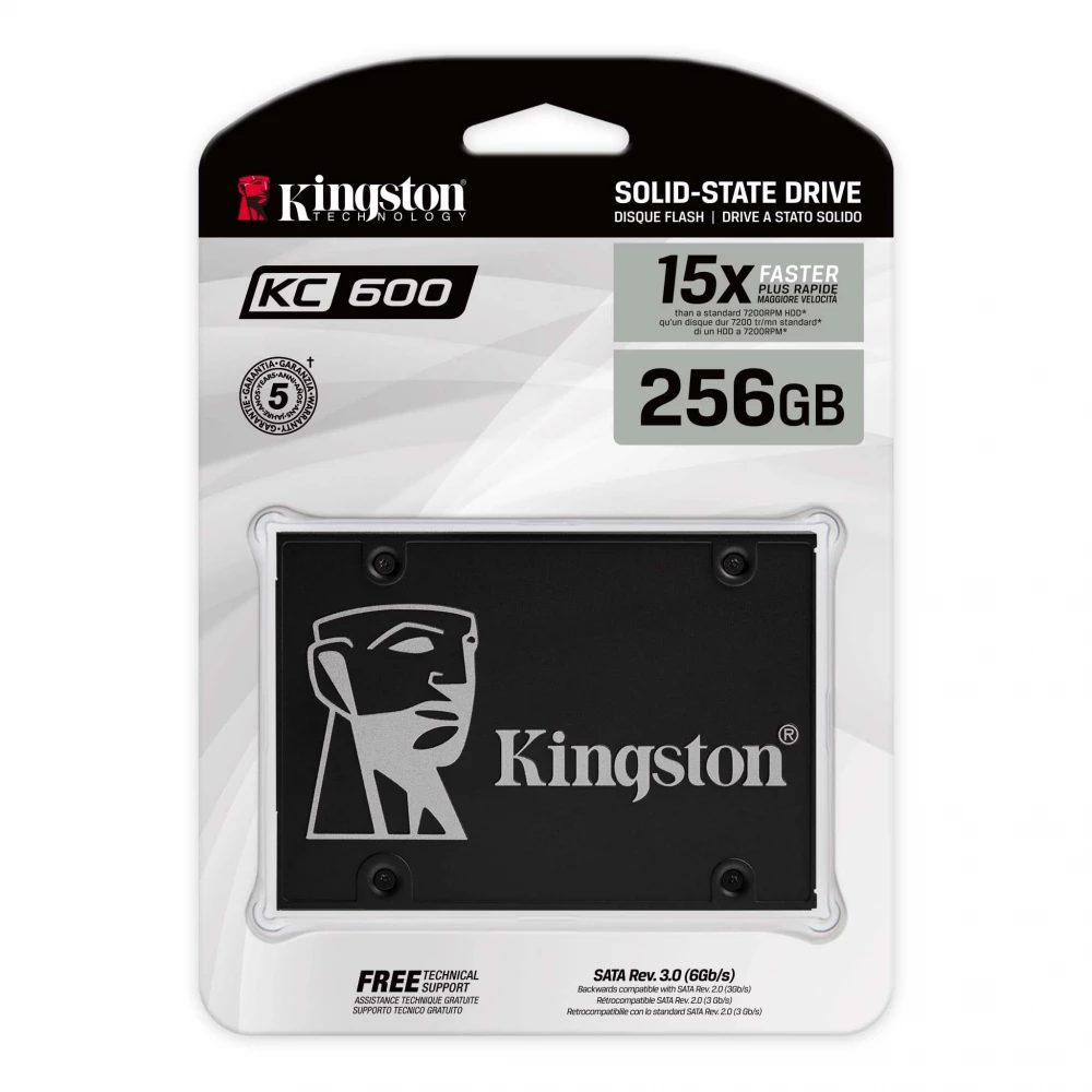 SSD Kingston KC600 256G SATA3 2.5″ (SKC600/256G)