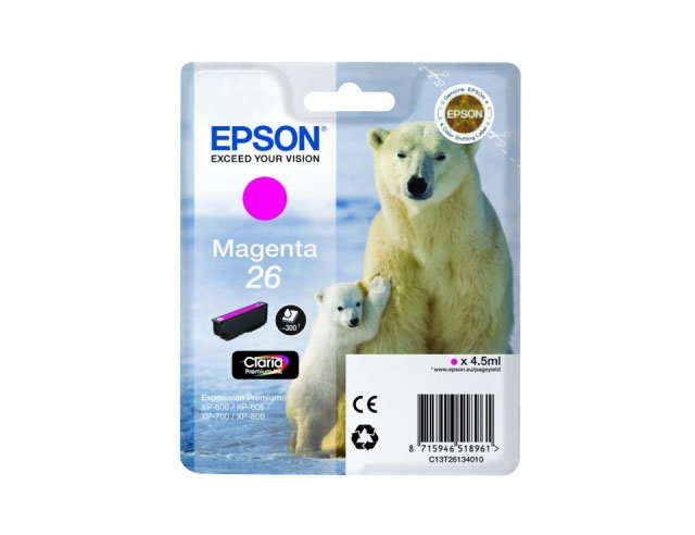 Kartric Epson 26 I/C (m) XP600/7/8 (C13T26134010)