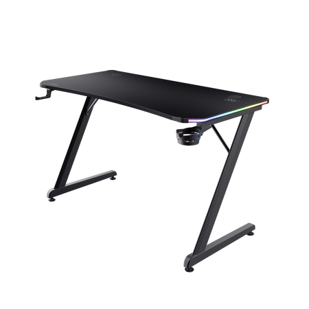 Oyun masası Trust GXT 709 Luminus RGB Black (25184)