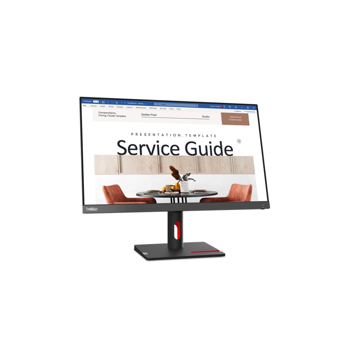 Monitor Lenovo ThinkVision S24i-30 (63DEKAT3EU) - Image 2