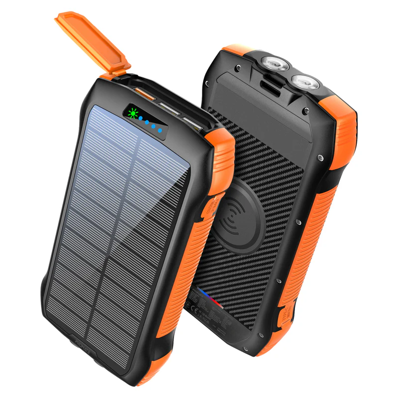 Powerbank Promate SolarTank-20PDQi.Wireless