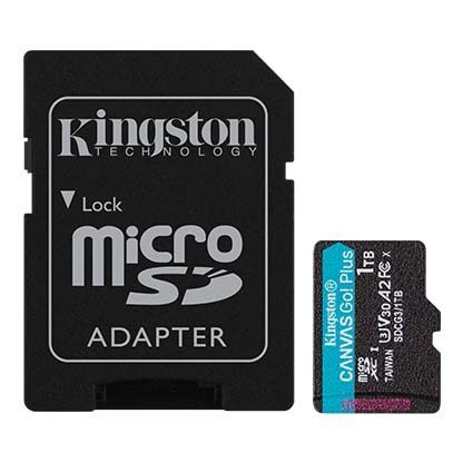 Yaddaş kartı Kingston Canvas Go! Plus (SDCG3/1TB)